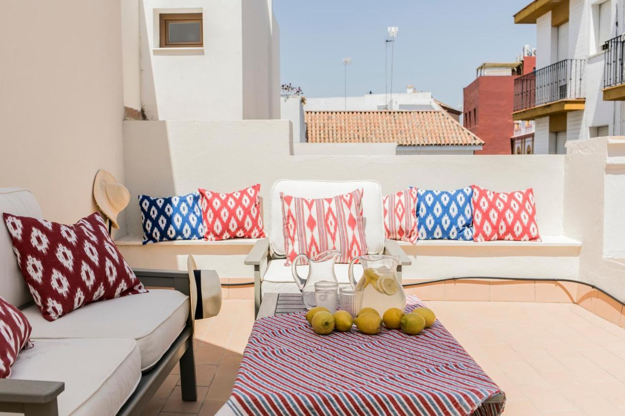 Pasaje Zamora Apartamentos Sevilla Bagian luar foto